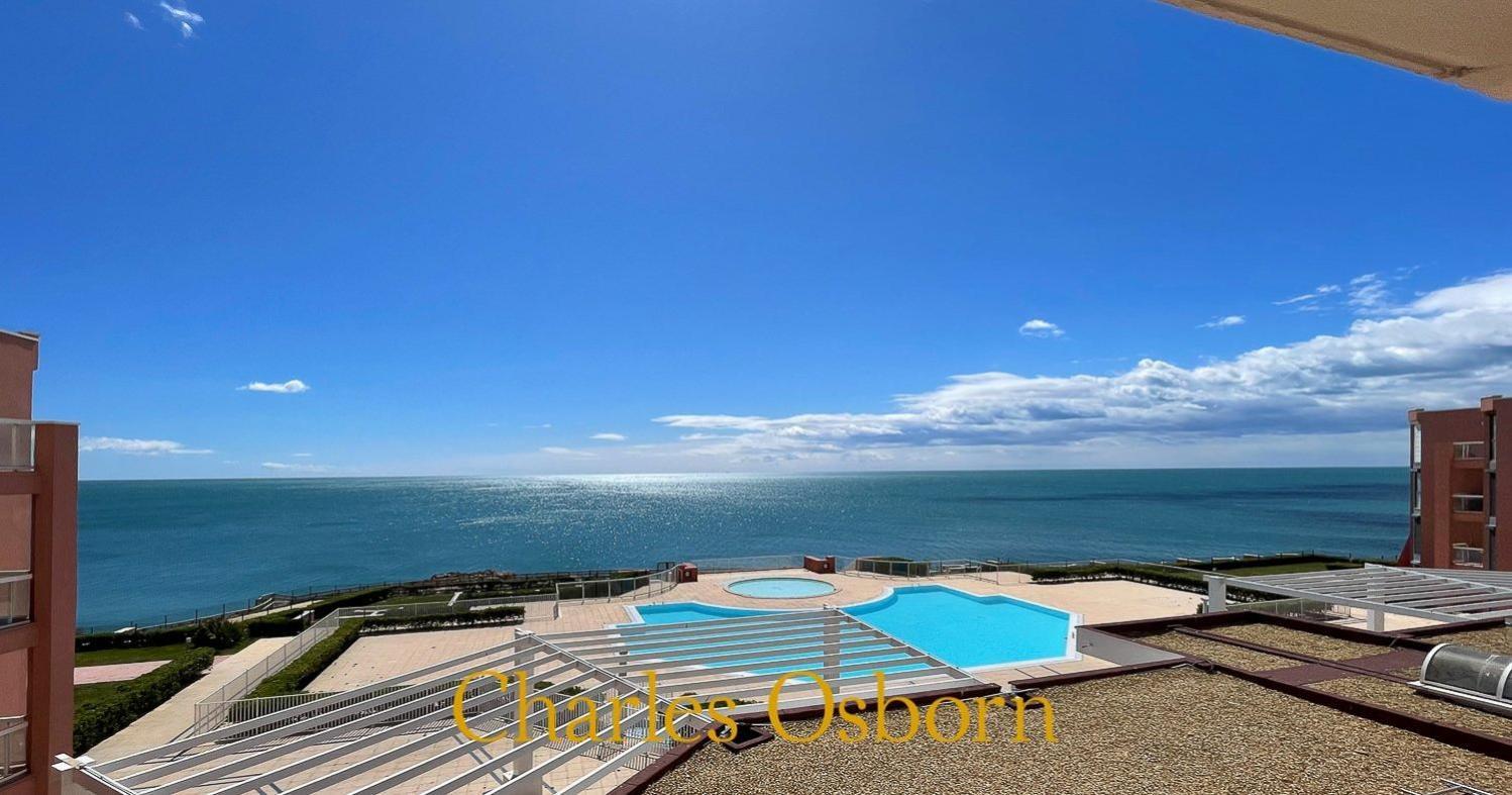 Au Cayenne, Terrasse Et Vue Mer Сет Екстер'єр фото
